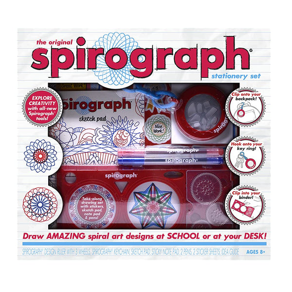 Spirograph Stationary Set – The Classic Way to Make Designs