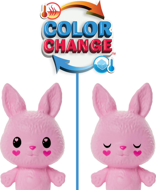 Barbie Cutie Reveal Animal Color Dream-Themed Pet & Accessories with 5 Surprises Including Mini Pet, Color Change & Clip