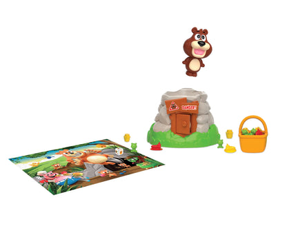 Beware of The Bear Game - Poke The Bear and Sneak The Goodies Before He Wakes Up - Includes 24-Piece Puzzle by Goliath, Multi Color, 919582