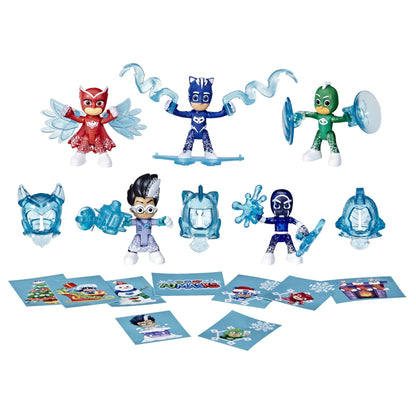 PJ Masks Kids Advent Calendar, 24 Daily Surprise Toys Including Action Figures, Accessories, and Stickers, Countdown Calendar, Ages 3 and Up