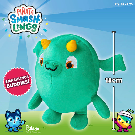 Pinata Smashlings SL7010B Plush Buddies-Dragon, Roblox, Soft, Official Toy from Toikido