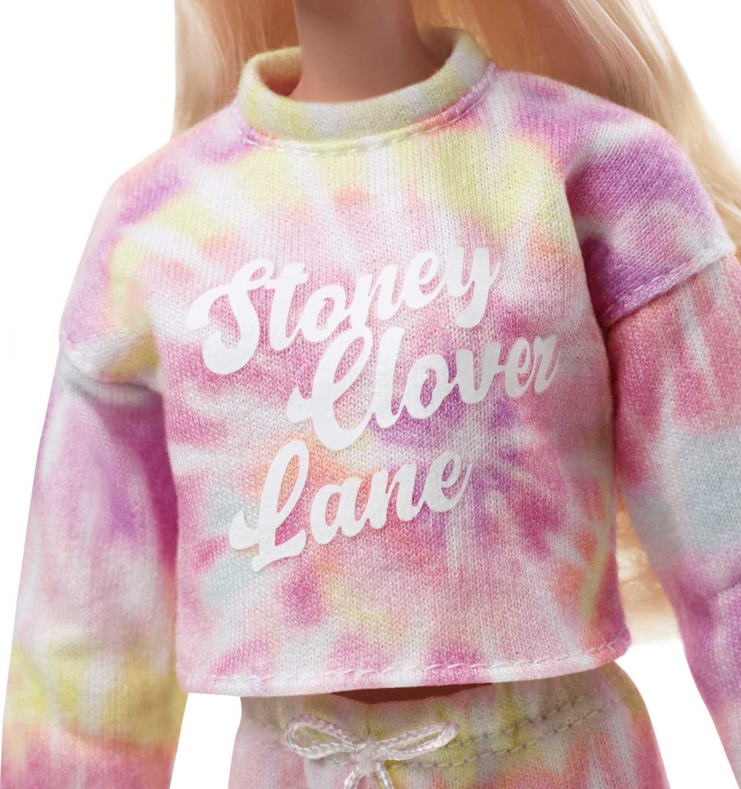 Barbie Signature Stoney Clover Lane Doll Wearing Tie-Dye Loungewear & Duffle Bag