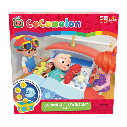 Goliath Cocomelon Goodnight Starlight Game - Help JJ and Friends Get Ready for Bed, Sing Along to Cocomelon Songs - Ages 3 and Up, 2-4 Players