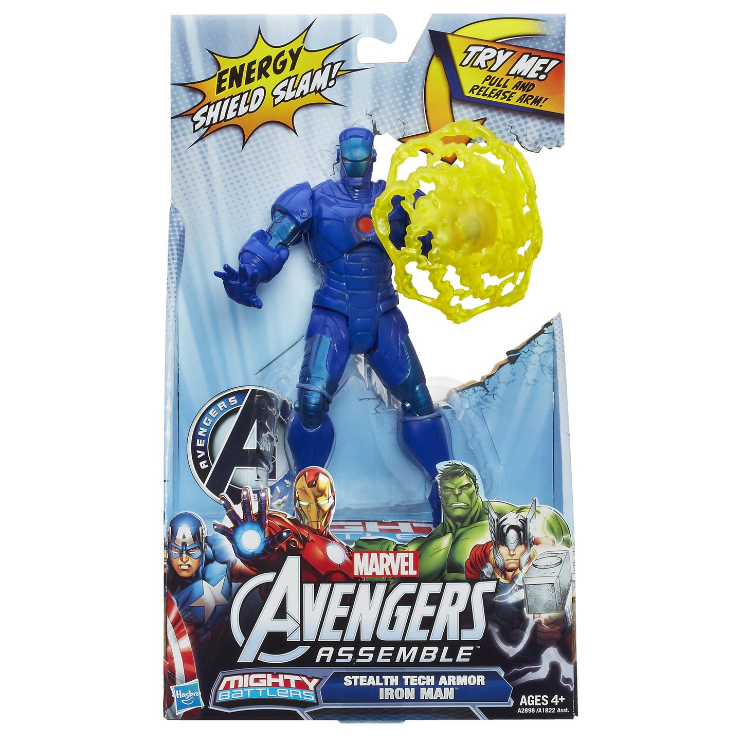 Marvel Avengers Slammers Stealth Iron Man Action Figure