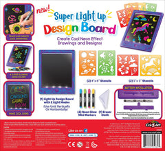 CRA-Z-Art Super Light Up Doodle Board for Kids, Light Up Drawing Board Gift for Boys & Girls Ages 5 and Up