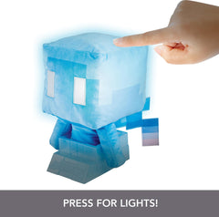 Mattel Minecraft Toys, Minecraft Plush Allay with Lights and Sounds, Collectible Toys for Kids