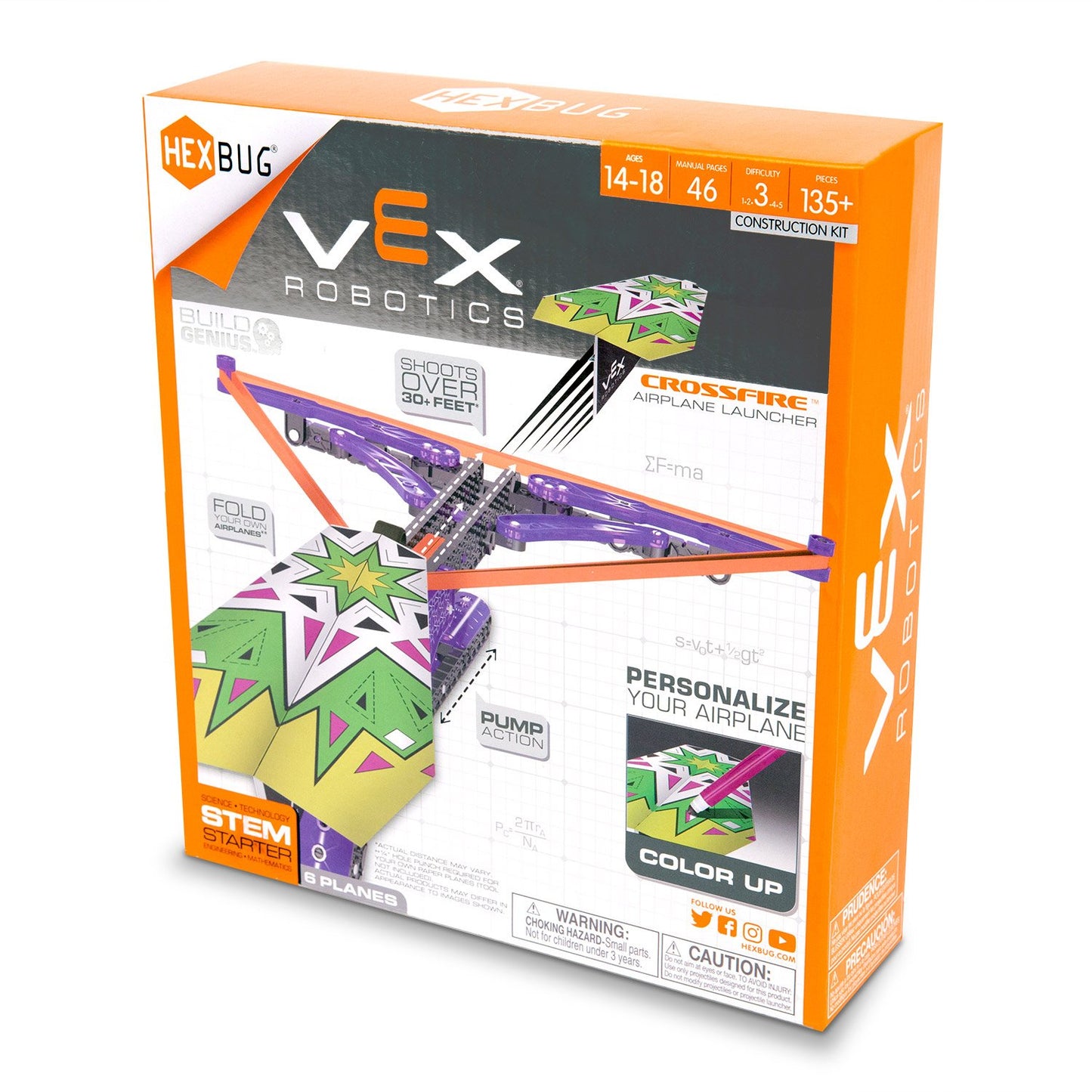 HEXBUG VEX Robotics Crossfire Airplane Launcher