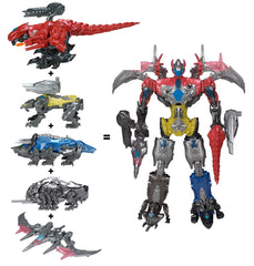 Power Rangers Movie Mastodon Battle Zord with Black Ranger Figure