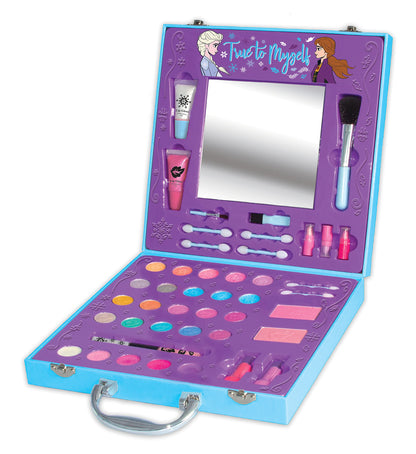 Disney Frozen Glitter Makeover Studio Beauty Kit – All-in-One Beauty for Eyes, Cheeks and Lips for Ages 6 and up - Amazon Exclusive