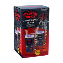 Stranger Things Palace Arcade Machine Colour Change Drinking Glass | Officially Licensed Horror Movie Merchandise