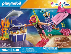 Playmobil Treasure Diver Gift Set