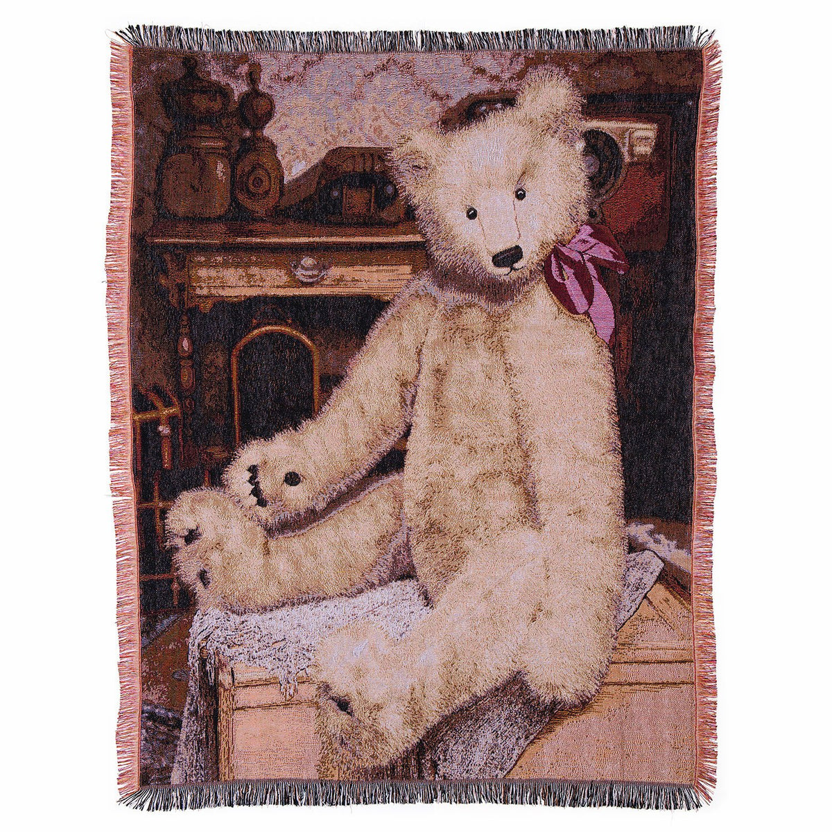 Gund Teddy Bear Throw Blanket, Tapestry