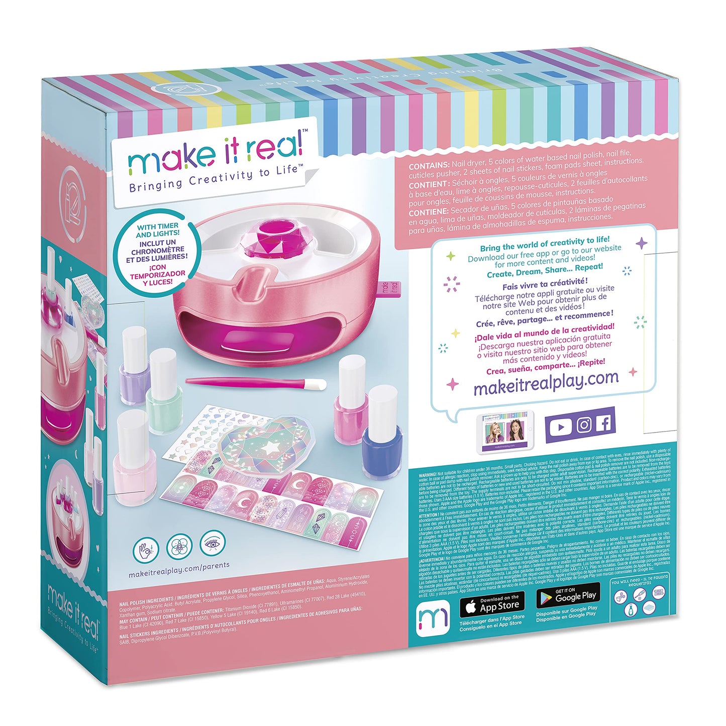 Make It Real Light Magic Nail Dryer