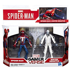 Marvel Gamerverse Spider-Man and Mister Negative Exclusive Action Figure 2 Pack