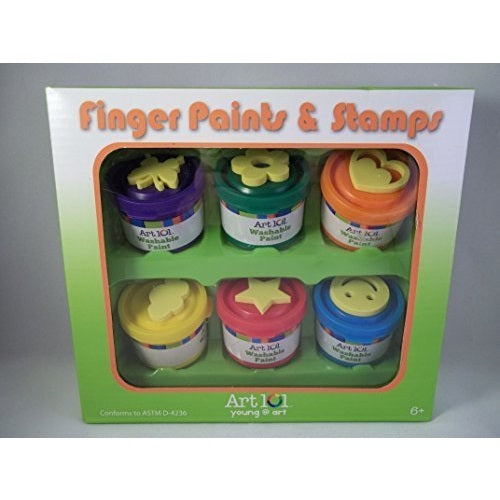 Art 101 Finger Paints & Stamps