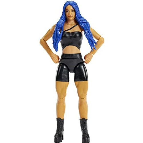 Mattel WWE Sasha Banks Basic Action Figure, Posable 6-inch Collectible for Ages 6 Years Old & Up