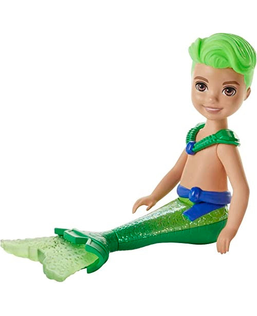 Barbie Dreamtopia Chelsea Mermaid Doll with Pink Hair & Tail'