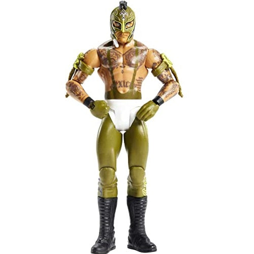 WWE Basic Rey Mysterio Action Figure, Posable 6-inch Collectible for Ages 6 Years Old & Up, Series # 127