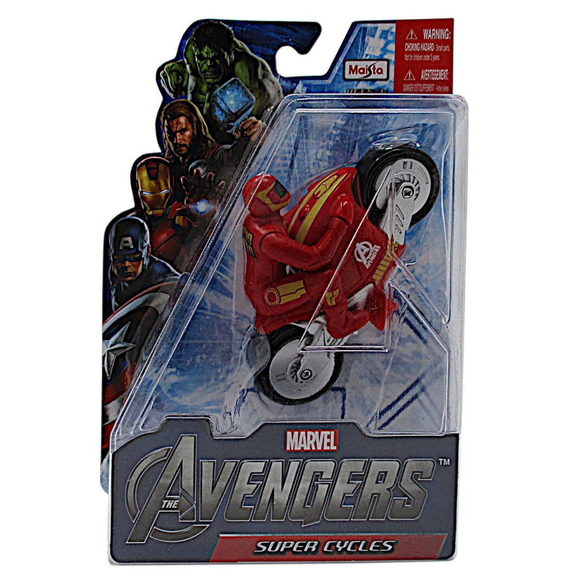 Maisto Marvel Avengers Super Cycles – Iron Man Die-Cast Motorcycle