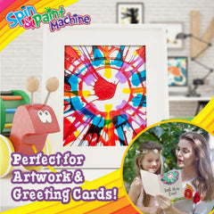 Creative Kids Spin & Paint Art Kit – Spinning Art Machine