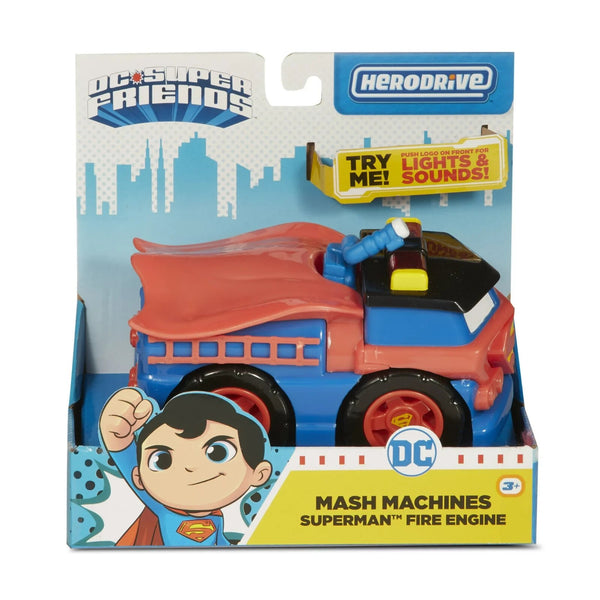 DC Friends Superman Mash Machine Light & Sound Fire Engine Car