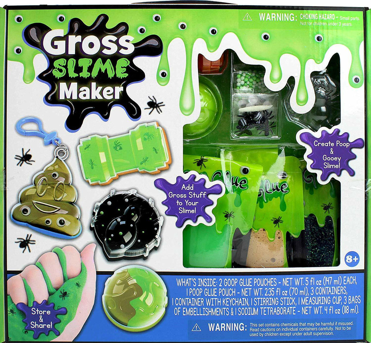 Tara Toys Gross Slime Maker Kit – DIY Slime Set for Kids