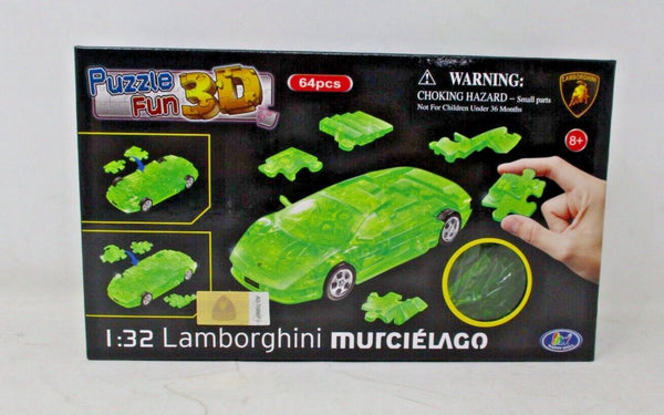 Happy Well Lamborghini Murcielago 3D Puzzle – Translucent Green