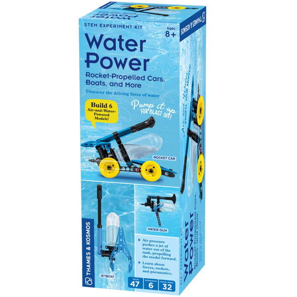 Water Power: Rocket-Propelled Cars, Boats & More Activity Kit