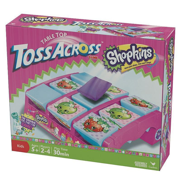Cardinal Shopkins Tabletop Toss Across Tic-Tac-Toe Bean Bag Game