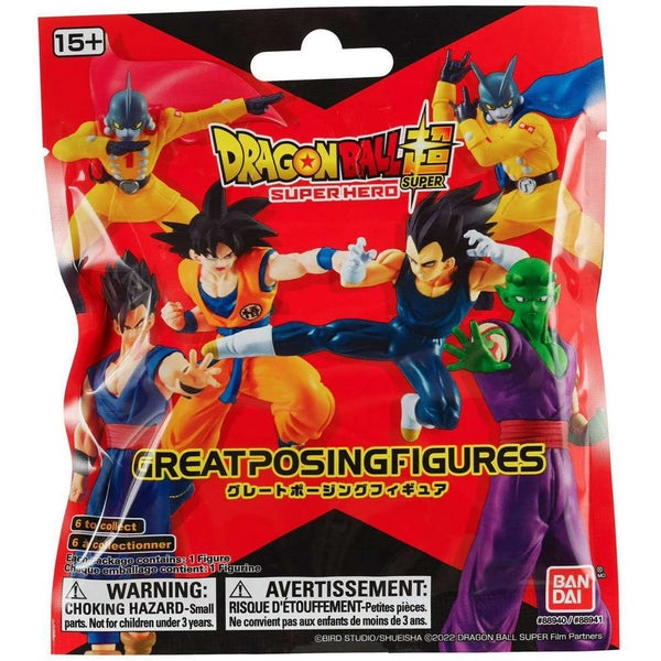 Bandai Dragon Ball Super Hero Great Posing Figures Blind Pack