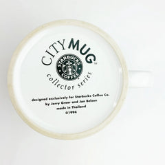Starbucks 1994 Singapore City Collector Series Coffee Mug