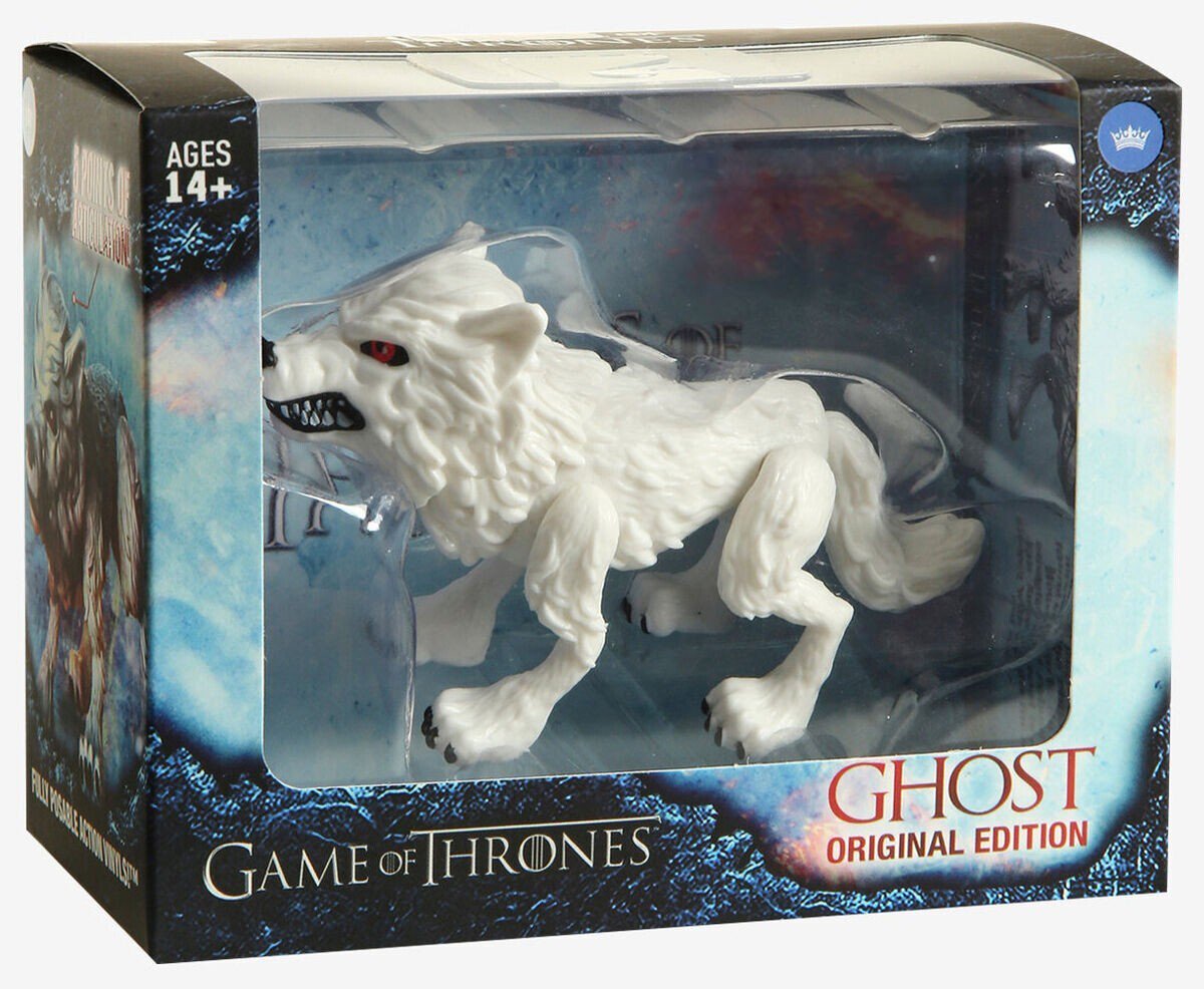 The Loyal Subjects GOT Ghost Direwolf Action Vinyl Figure