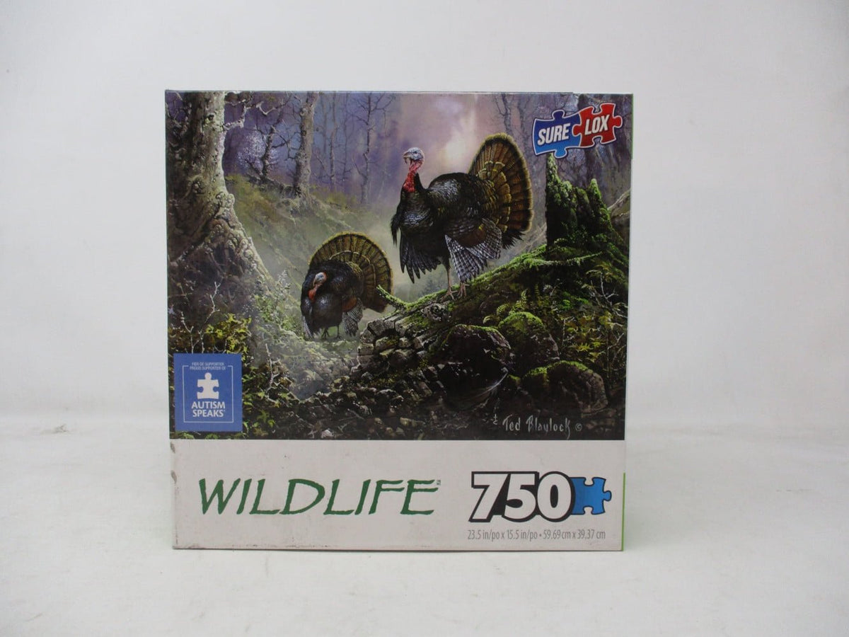 Wildlife Two Kings 750-Piece Jigsaw Puzzle
