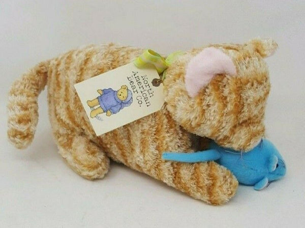 North American Bear Pull Tunes Cat & Mouse Hickory Dickory Dock Plush
