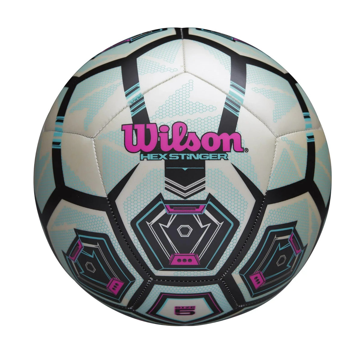 Wilson Hex Stinger Soccer Ball – Size 5 | Recreational Play