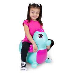 Waddle Inflatable Bouncy Hopper Ride-On Animal Toy for Kids