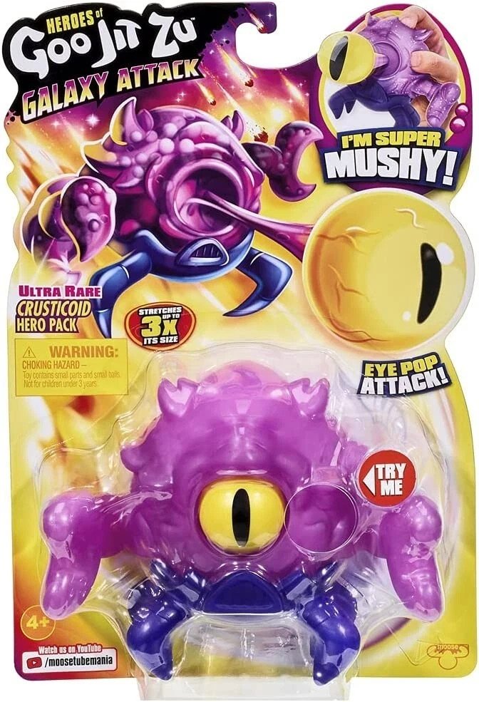 Moose Heroes of Goo Jit Zu Galaxy Attack – Ultra Rare Crusticoid Figure