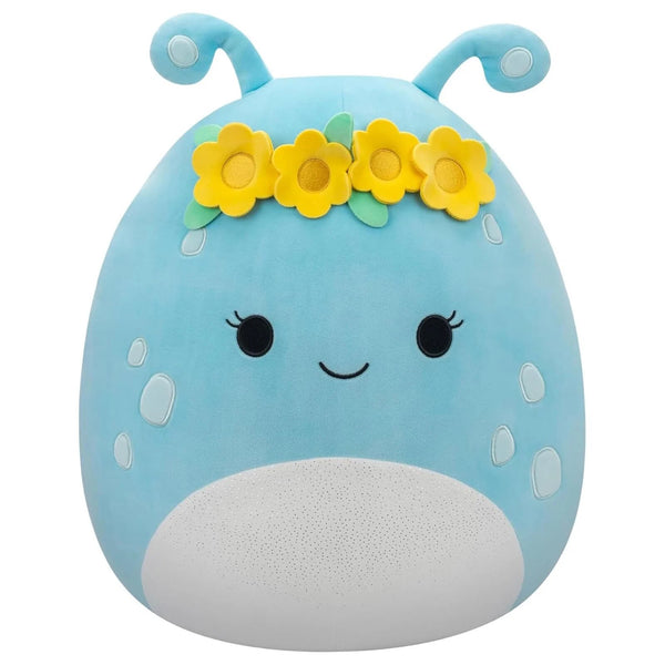 Squishmallow 12-Inch Natnat Pastel Blue Alien Plush Stuffed Animal