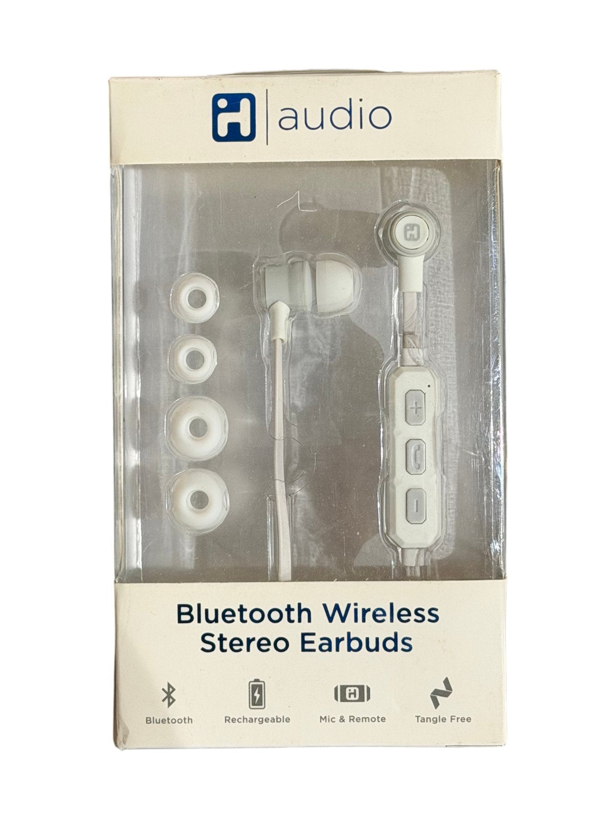 H Audio Wireless Bluetooth Stereo Earbuds – White