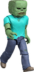 Mattel Minecraft Zombie Posable Action Figure & Accessories Set