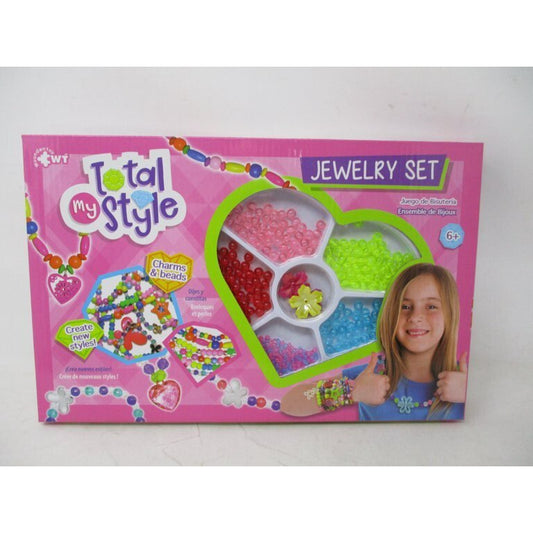 WUUNDENTOY Total My Style Flowers Jewelry Making Set for Kids