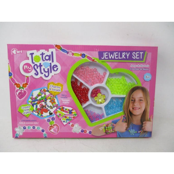 WUUNDENTOY Total My Style Flowers Jewelry Making Set for Kids