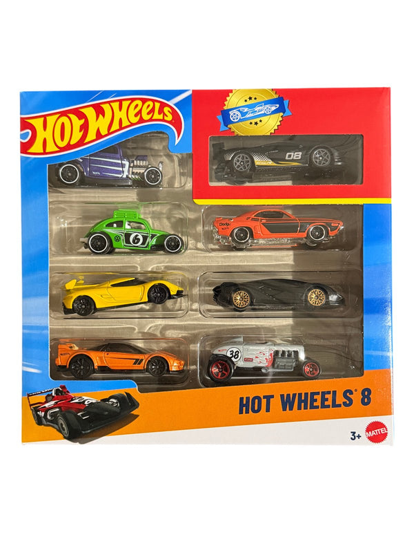 Hot Wheels 8-Pack Die-Cast Cars & Trucks Exclusive Model