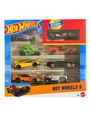 Hot Wheels 8-Pack Die-Cast Cars & Trucks with Exclusive Model