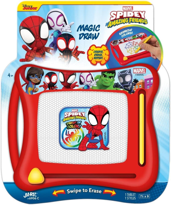 JA-RU Marvel Spider-Man Magic Magnetic Drawing Board