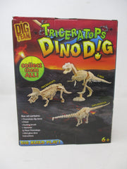 Dig Team Triceratops Dino Dig Site – Kids Excavation Kit