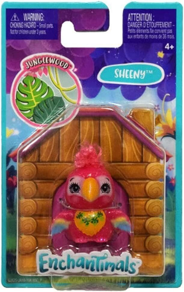 Mattel Enchantimals Sheeny Glitter Parrot Figure – Junglewood