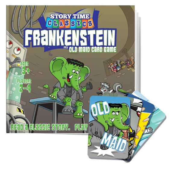 PlayMonster Story Time Classics Frankenstein & Old Maid 2-in-1 Set