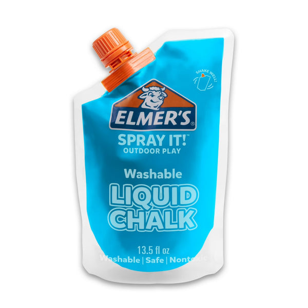 Elmer's Spray It! Washable Liquid Chalk Refill – Blue