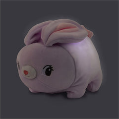 GUND Glow Bops BunBop Light-Up Squishy Plush